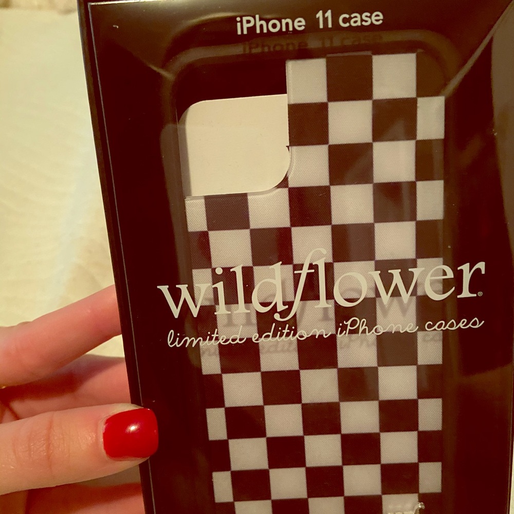 Brand new IPhone 11 Wildflower Check Plz case